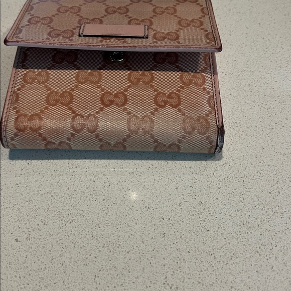 Gucci Pink GG Logo Wallet 4.5” - Picture 6 of 6